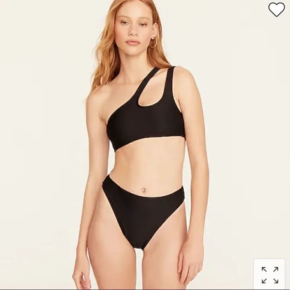 J. Crew Ribbed double-strap bikini top* - Picture 3 of 5